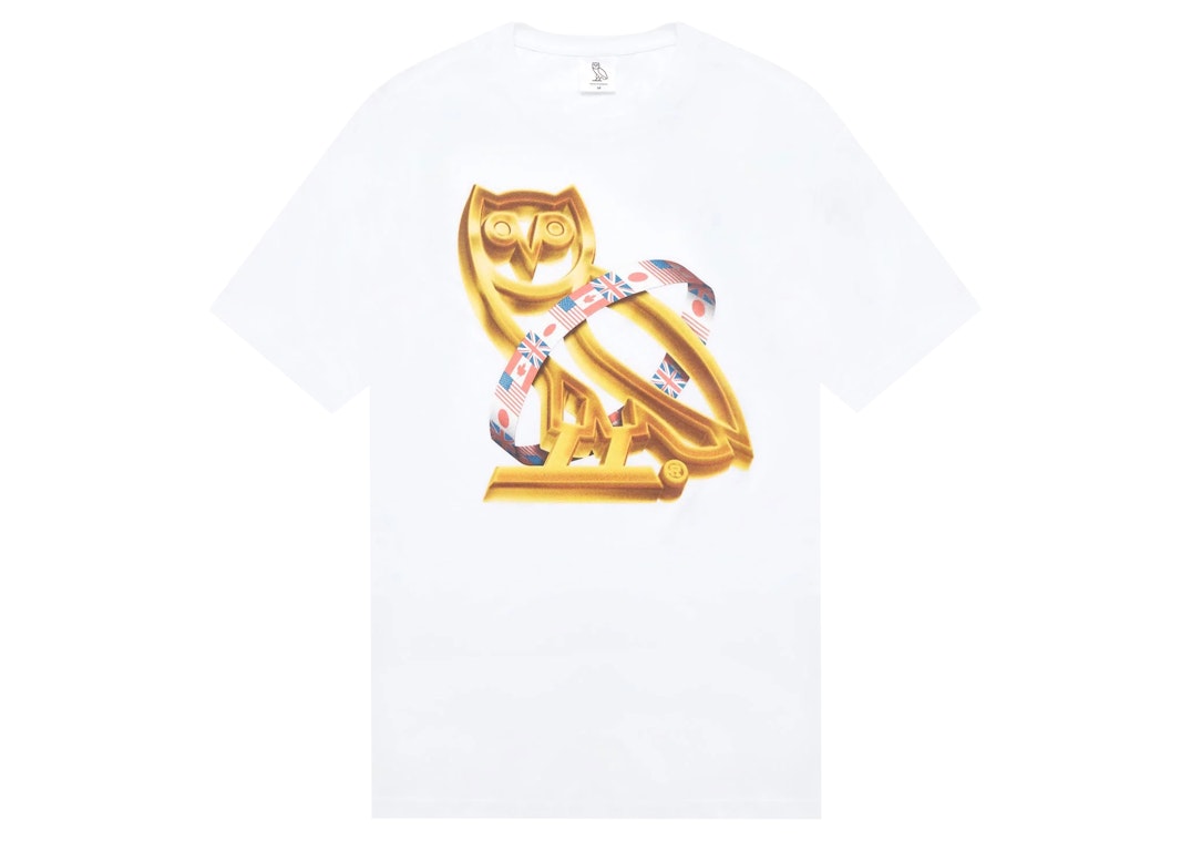 Pre-owned Ovo Gmt Owl T-shirt White