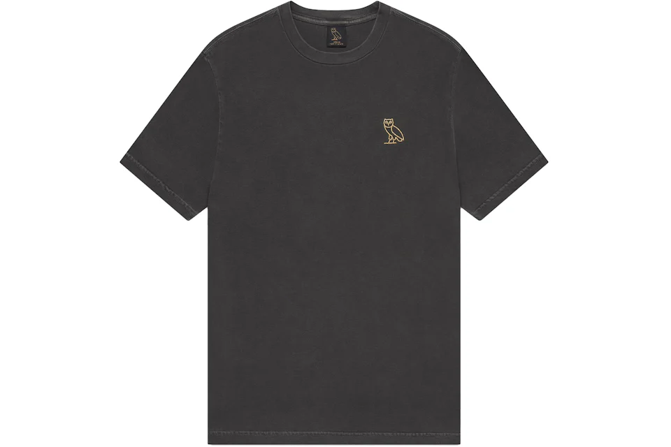 OVO Garment Dye T-shirt Charcoal