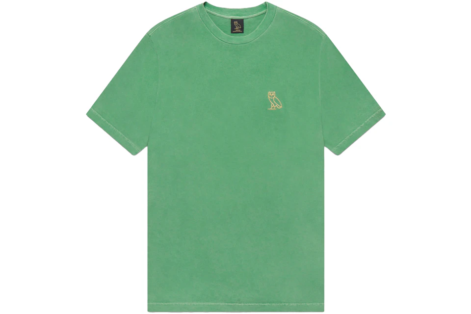 OVO Garment Dye T-shirt Emerald Green