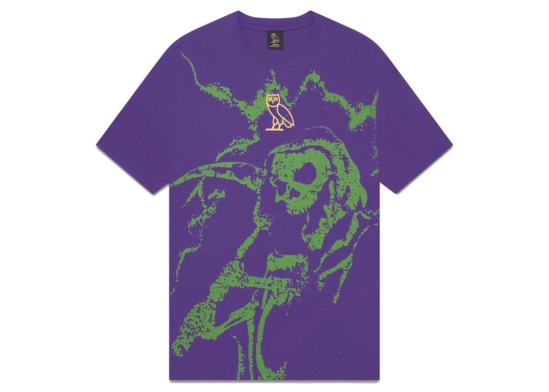 Pre-owned Ovo Grim Reaper T-shirt Purple