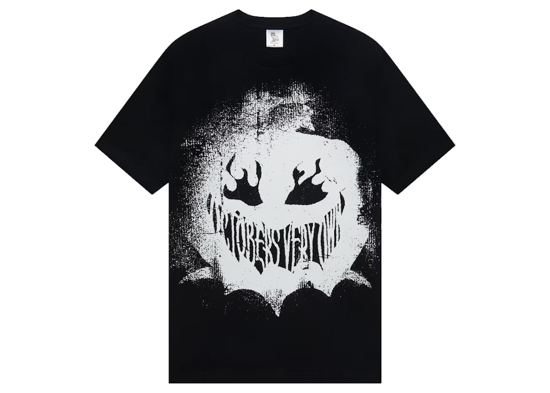 Pre-owned Ovo Halloween Gang Lantern T-shirt Black