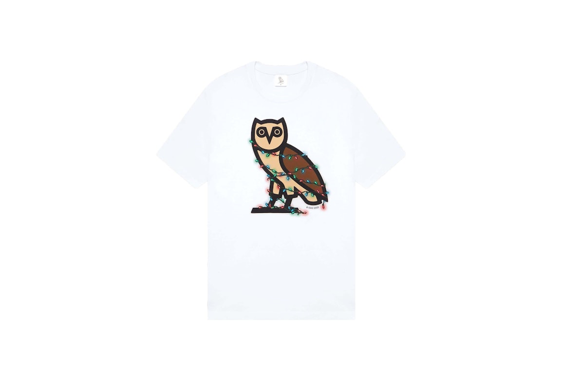Pre-owned Ovo Holiday Bubble Owl T-shirt White