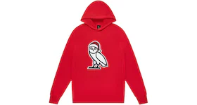 OVO Holiday Owl Hoodie (FW21) Red