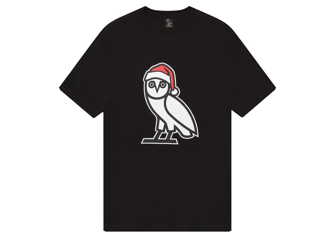 Pre-owned Ovo Holiday Owl T-shirt Black