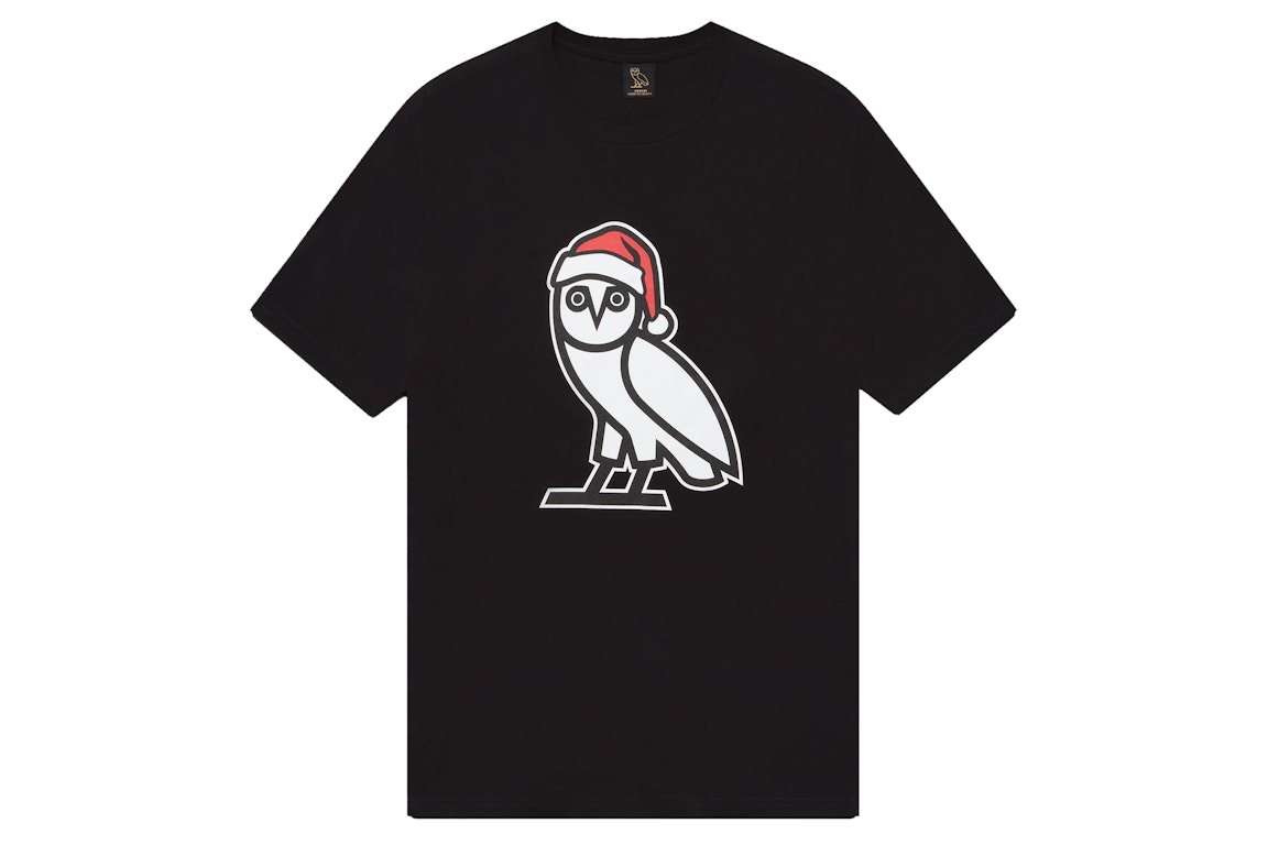 Pre-owned Ovo Holiday Owl T-shirt Black