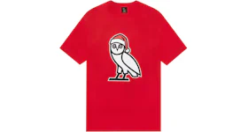 OVO Holiday Owl T-shirt Red