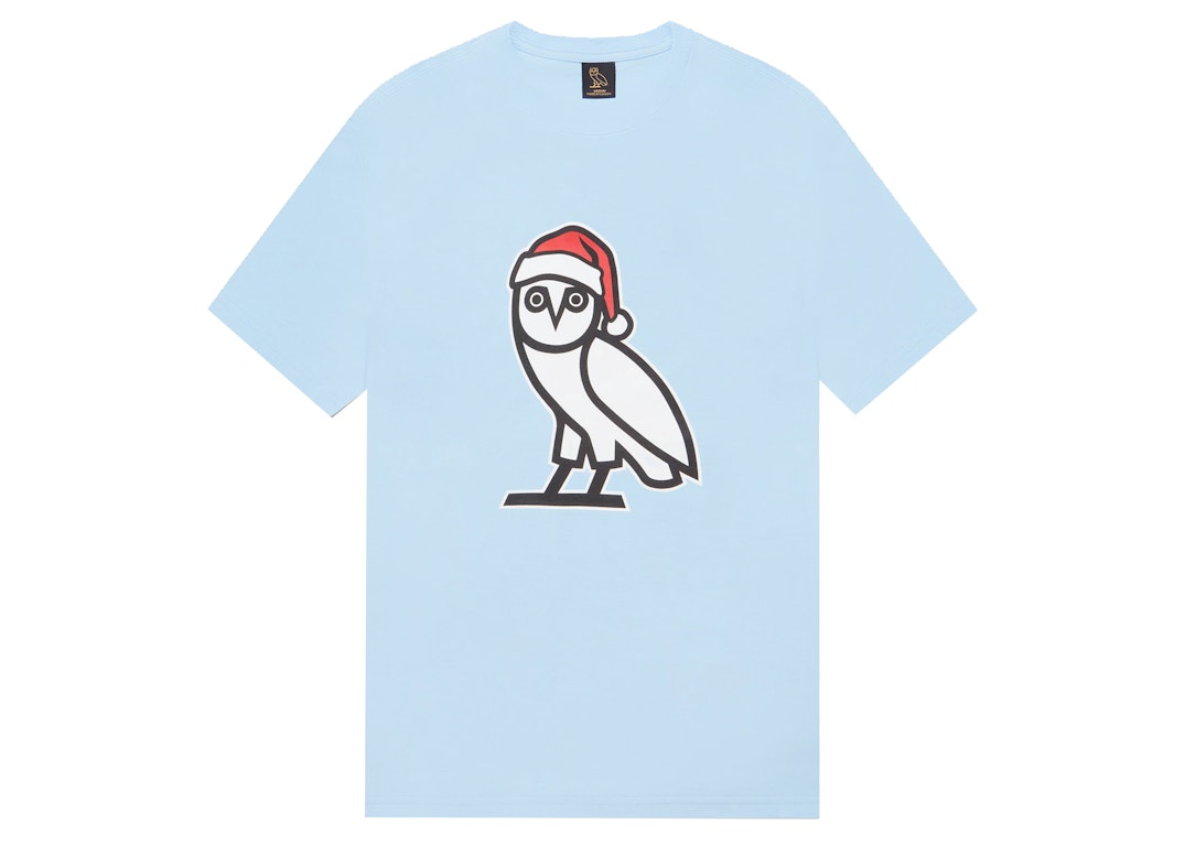 Pre-owned Ovo Holiday Owl T-shirt Sky Blue
