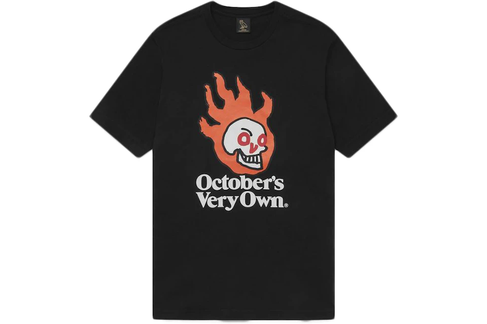 OVO Hot Skulls T-Shirt T-shirt Black
