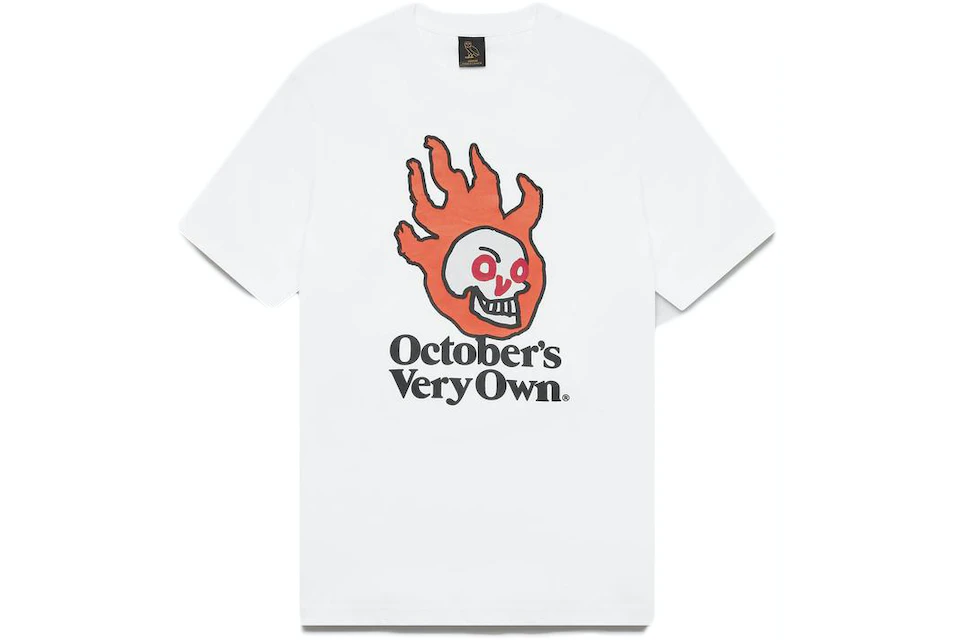 OVO Hot Skulls T-Shirt T-shirt White