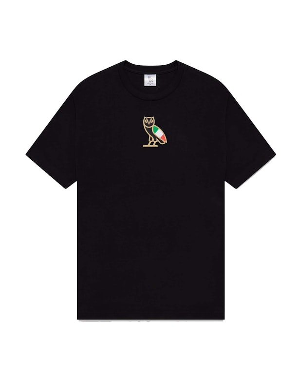 Pre-owned Ovo Italy Classic Owl T-shirt Black