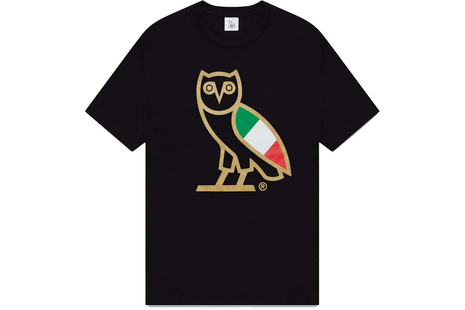 OVO Italy OG Owl T-shirt Black