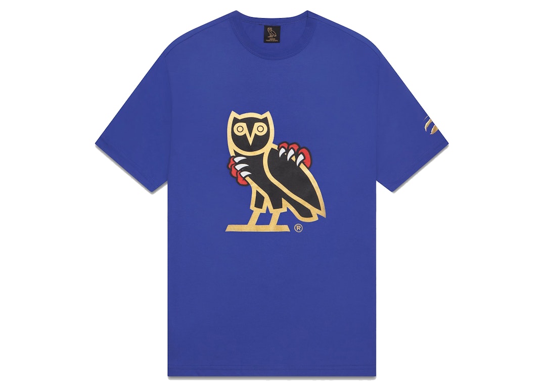 Pre-owned Ovo Jurassic Park Og Owl T-shirt Raptors Purple