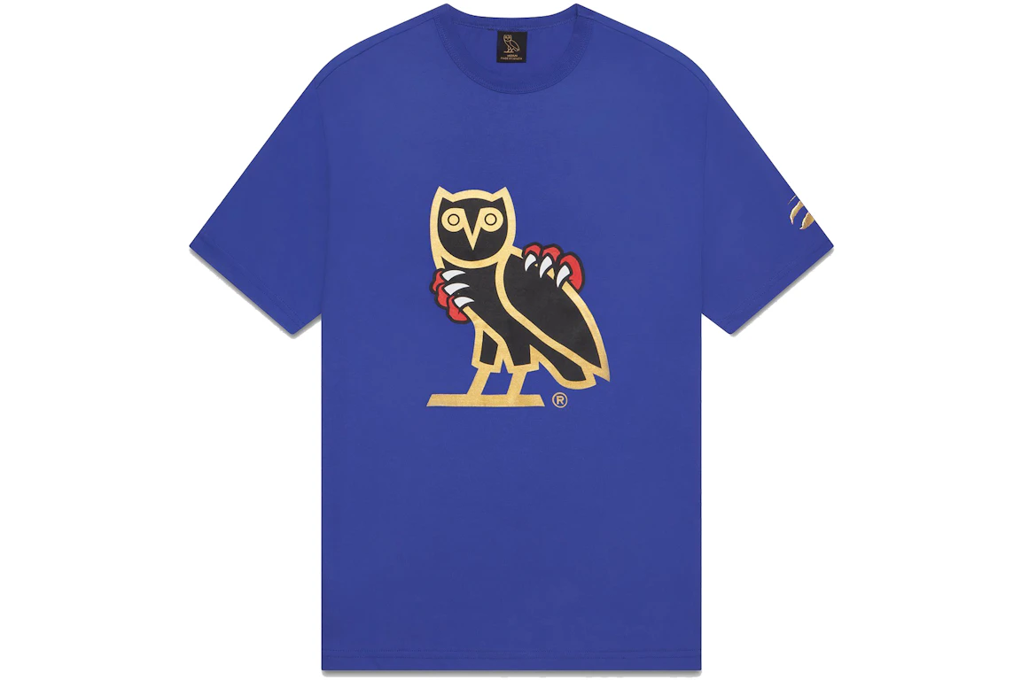 OVO Jurassic Park OG Owl T-shirt Raptors Purple