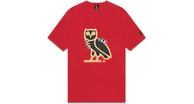 OVO Jurassic Park OG Owl T-shirt Red
