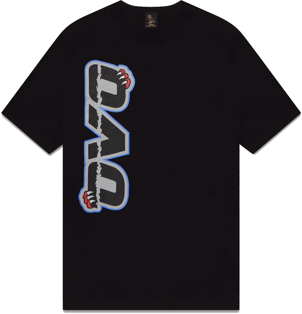 OVO Jurassic Park Runner T-shirt Black Men's - FW21 - US