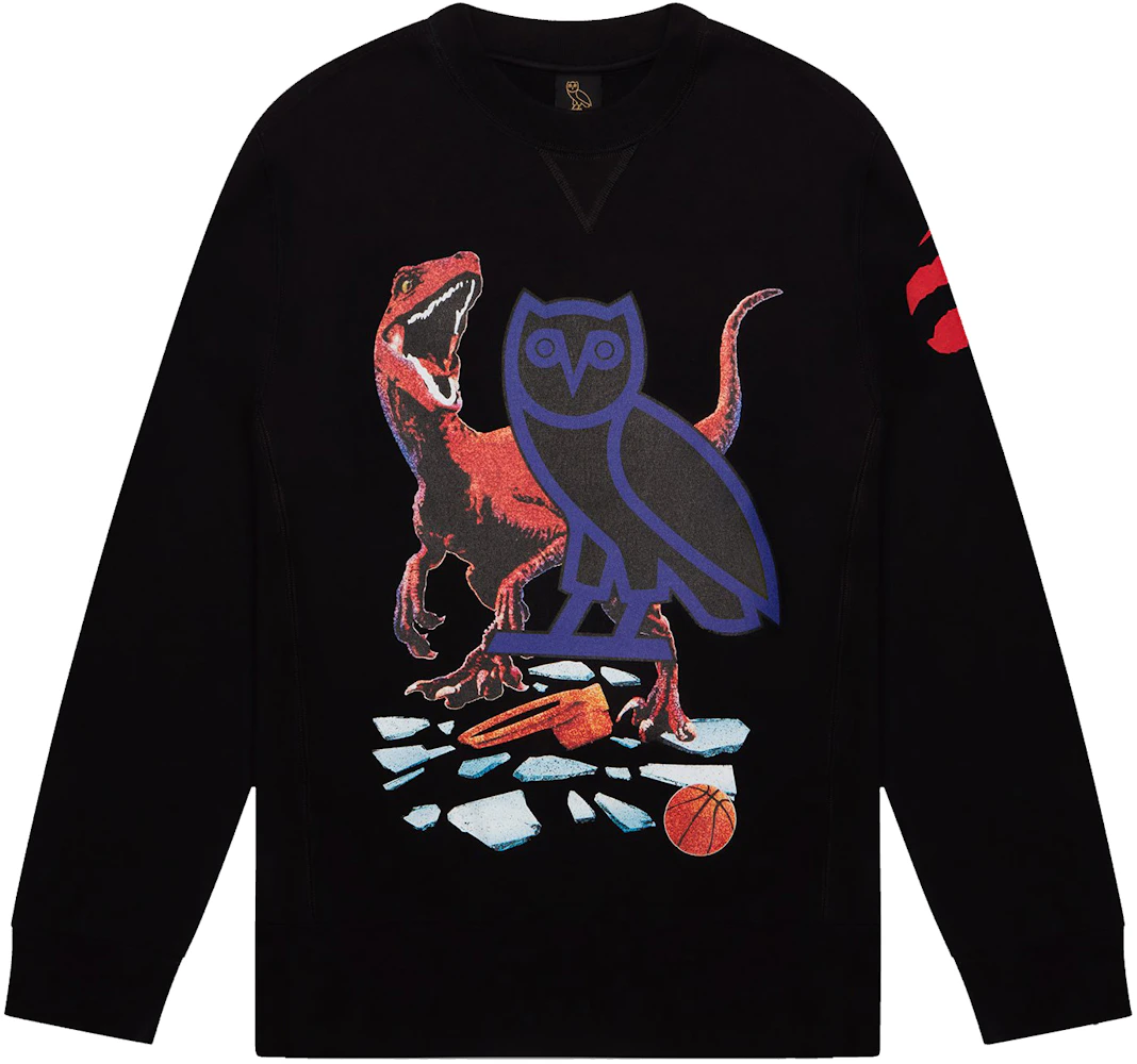 Ovo Jurassic Park OG Owl T-Shirt Black