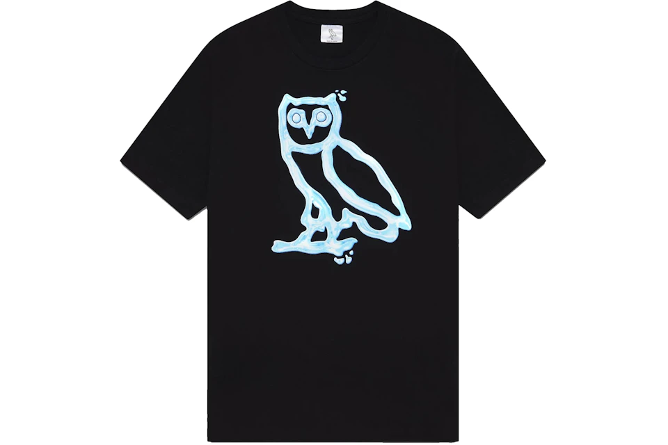 OVO Liquid Owl T-shirt Black