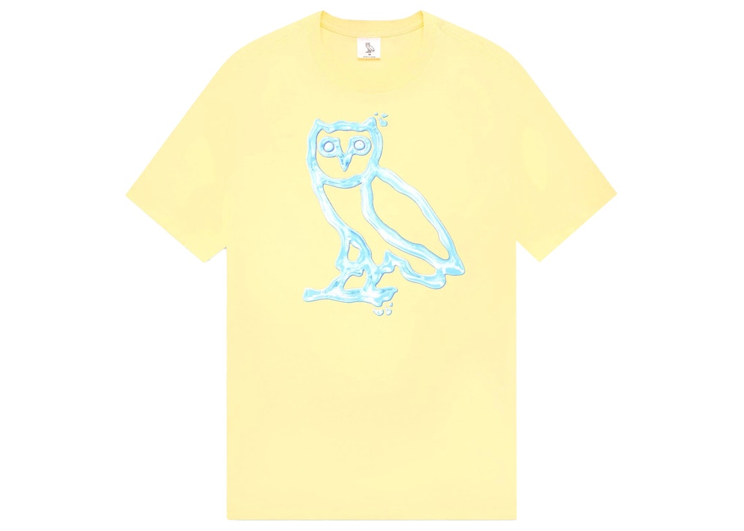 Pre-owned Ovo Liquid Owl T-shirt Cream