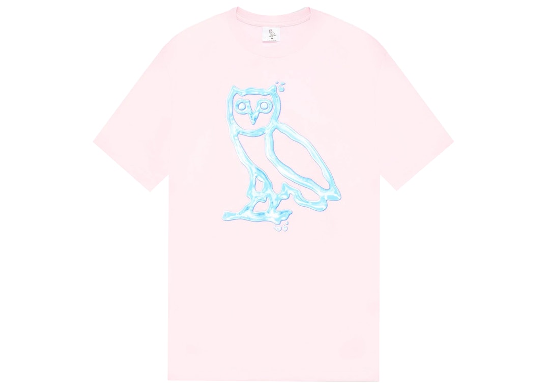 Pre-owned Ovo Liquid Owl T-shirt Pink