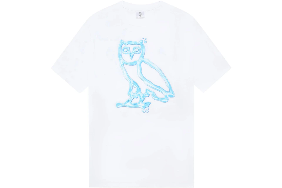 OVO Liquid Owl T-shirt White