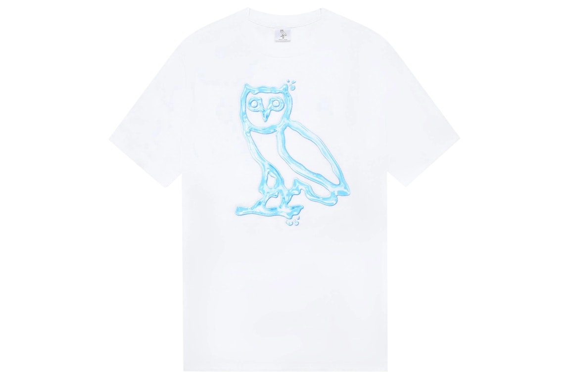 Pre-owned Ovo Liquid Owl T-shirt White