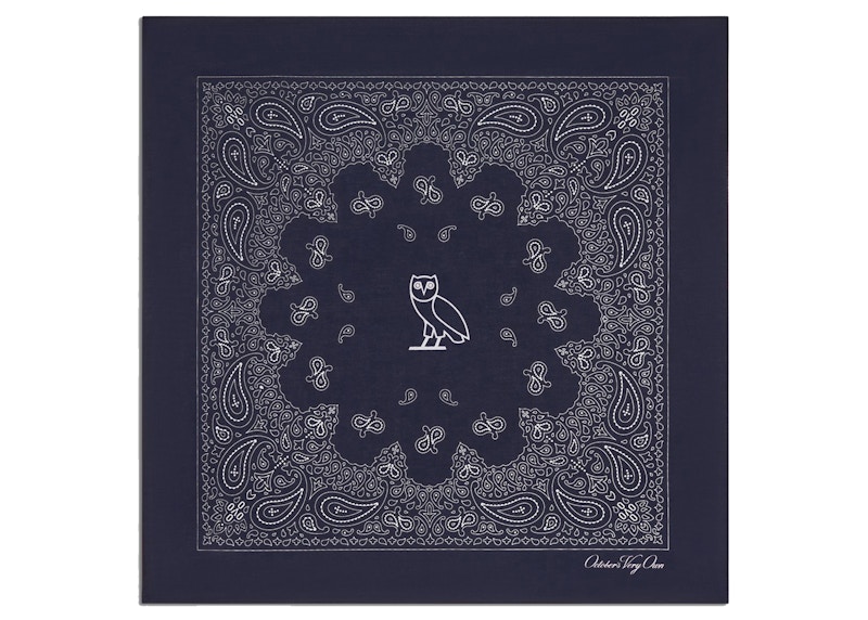 OVO Logo Bandana Navy