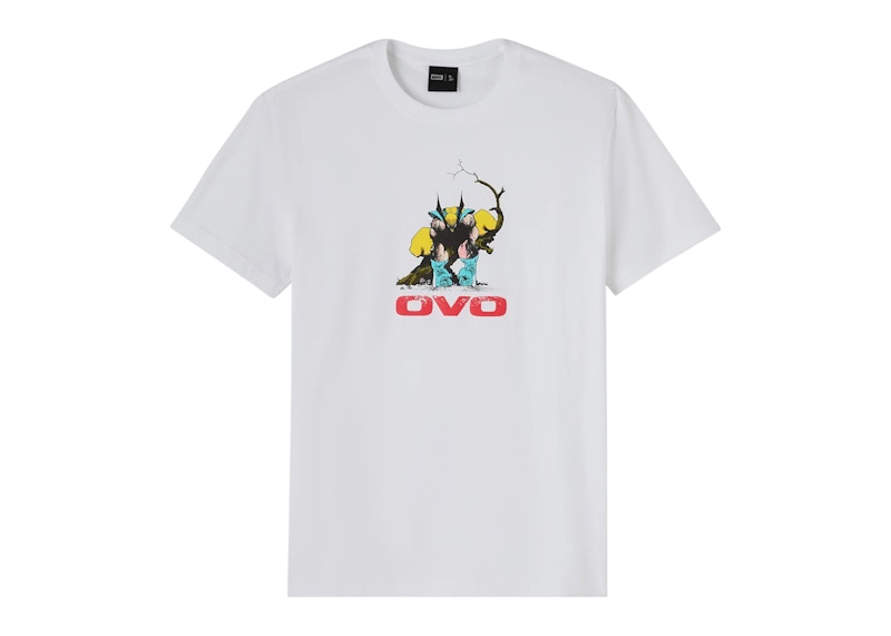 OVO Marvel Wolverine Tee White