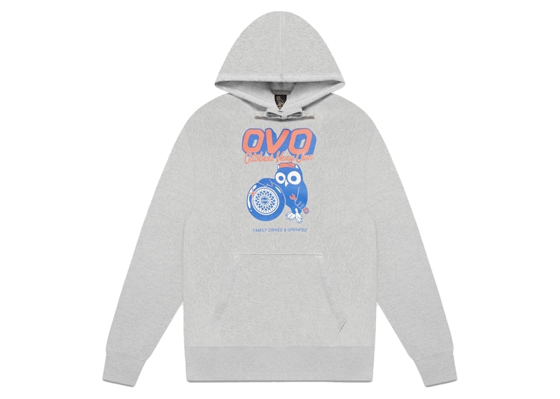 Grey ovo outlet hoodie