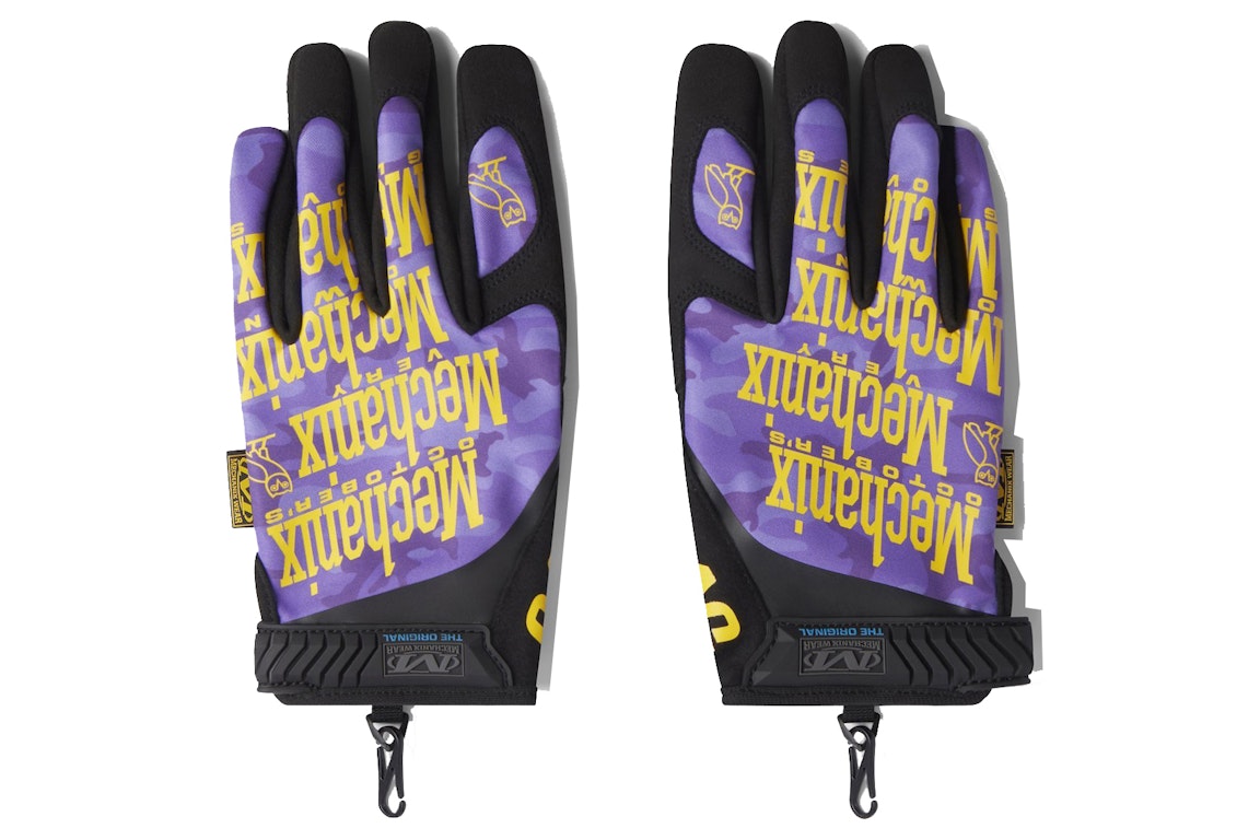 Pre-owned Ovo Mechanix Original Gloves Purple Camo