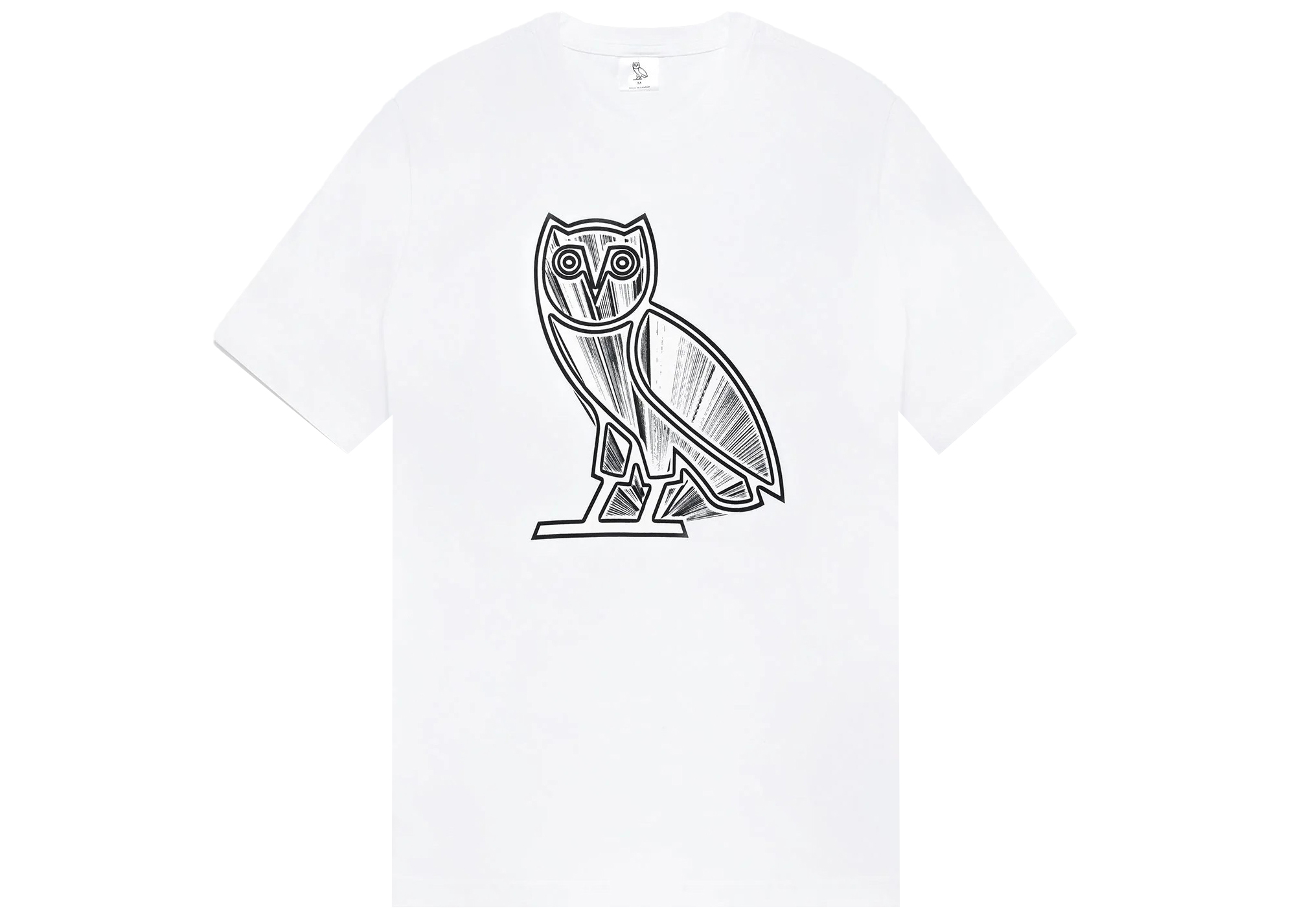 OVO Metallic Owl T-shirt White メンズ - SS22 - JP