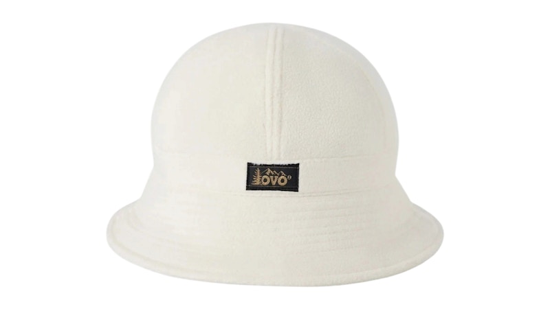 OVO Microfleece Bucket Hat Cream