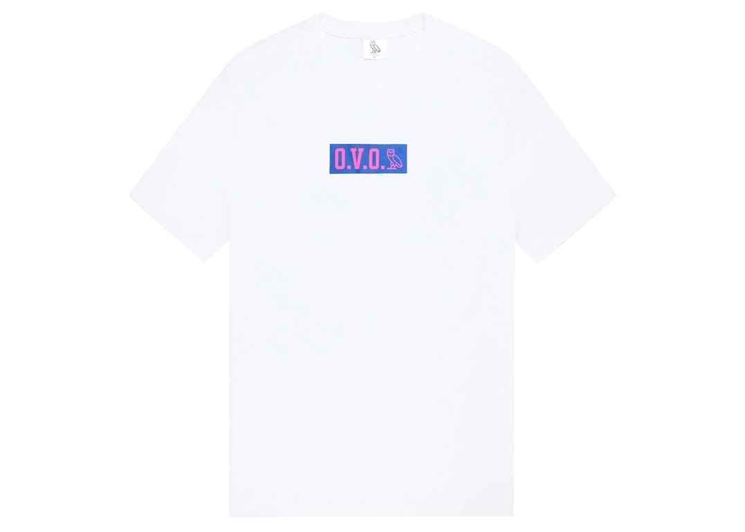 Pre-owned Ovo Military Stencil T-shirt (ss22) White