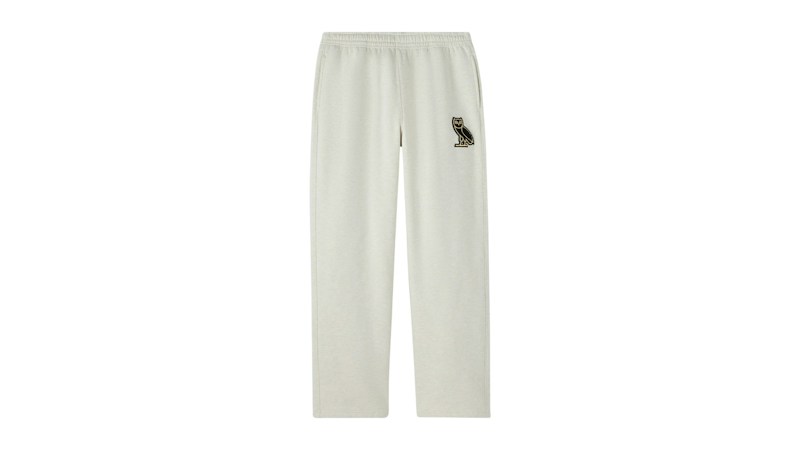OVO Mini OG Open-Hem Sweatpant Ash Heather Grey
