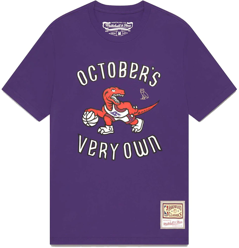 Toronto Raptors Mitchell & Ness Tie Dye NBA T-Shirt Old School Vintage Logo  NWT