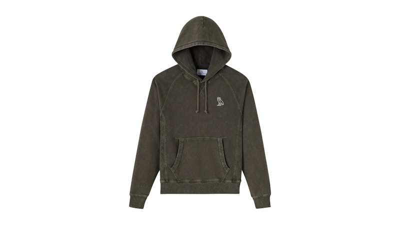 OVO Muskoka Raglan Hoodie Deep Olive