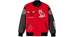 Veste universitaire OVO NBA Chicago Bulls rouge