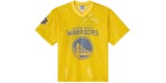 Maillot en maille OVO NBA Golden State Warriors jaune