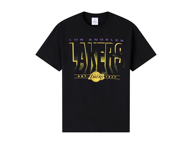 OVO NBA Los Angeles Lakers T-shirt Black Men's - SS25 - US OVO NBA Los Angeles Lakers T-shirt Black Men's - SS25 - US