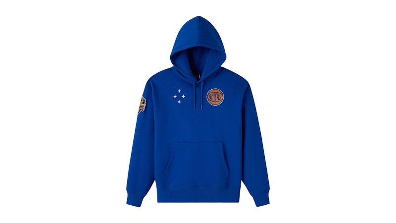 fnh◡̈ OVO NBA New York Knicks Hoodie Blue Men's - FW25 - US