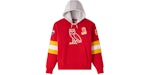 Chandail à capuchon OVO NHL Calgary Flames rouge