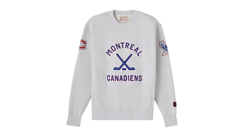 OVO NHL Montreal Canadiens Crewneck Ash Heather Men's - FW25 - US