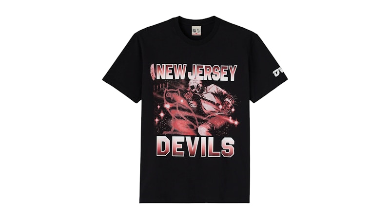 OVO NHL New Jersey Devils Tee Black Men's - FW25 - US