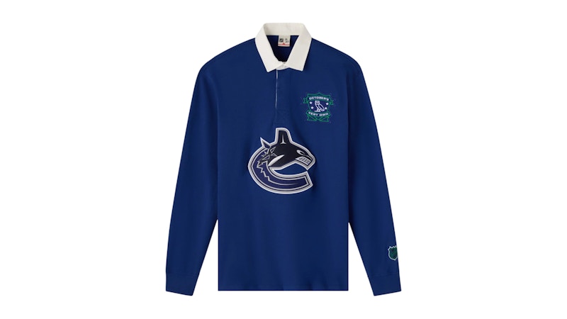 Polo da rugby OVO NHL Vancouver Canucks blu
