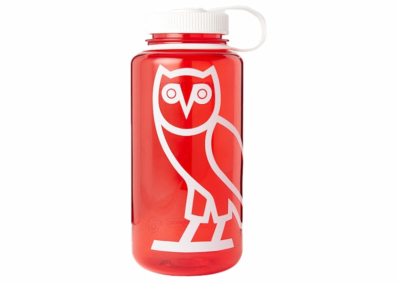 OVO Nalgene Water Bottle Ruby Red/White Men's - FW22 - US