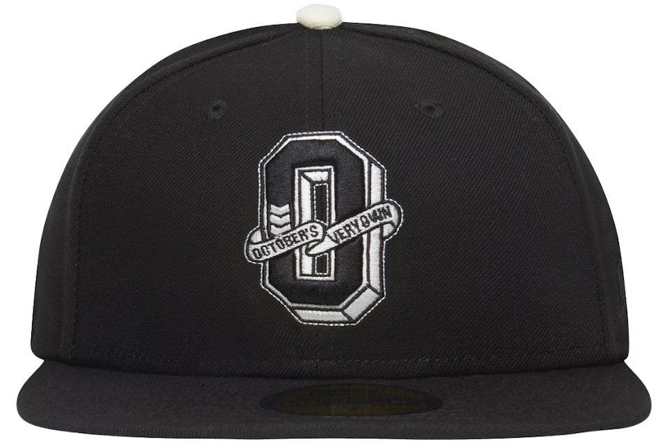 OVO New Era Varsity Logo 59Fifty Fitted Hat Black Men's - FW21 - US