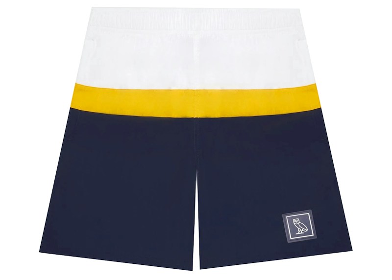 OVO Nylon Banner Shorts Navy
