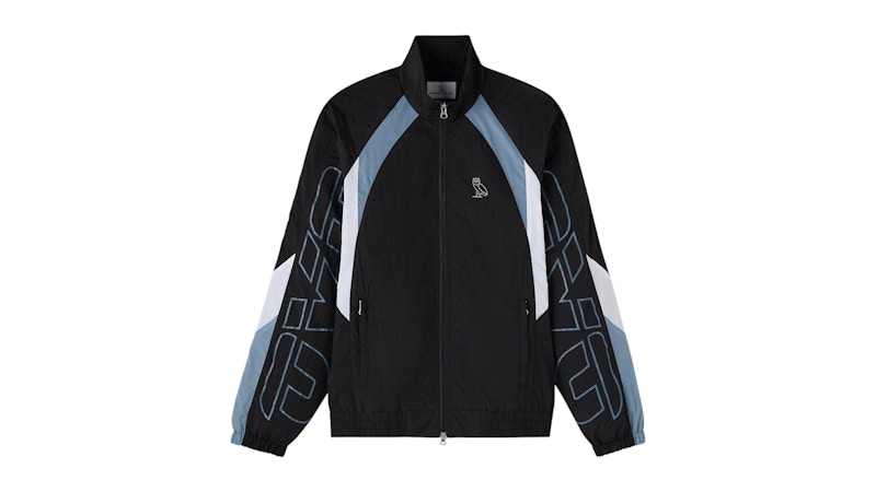 OVO Nylon Track Jacket Black