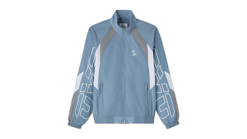 OVO Nylon Track Jacket Glacier Brook