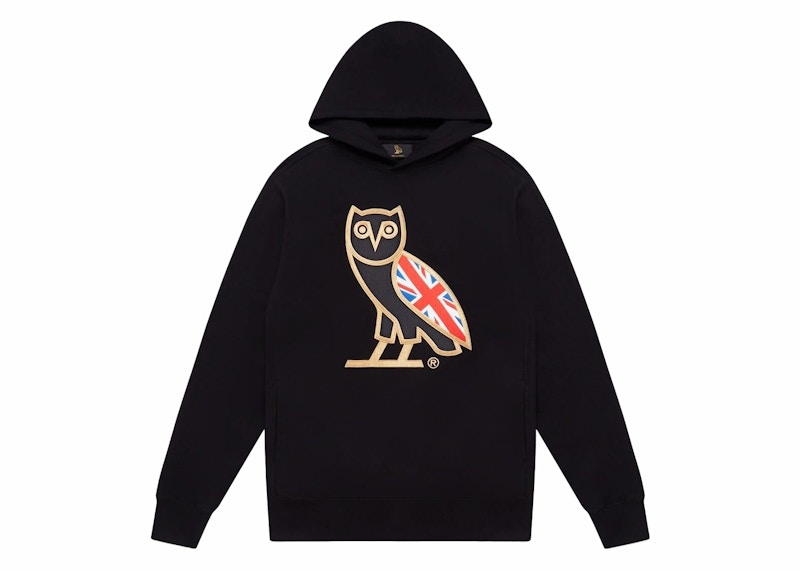 OVO OG Owl UK Hoodie Black