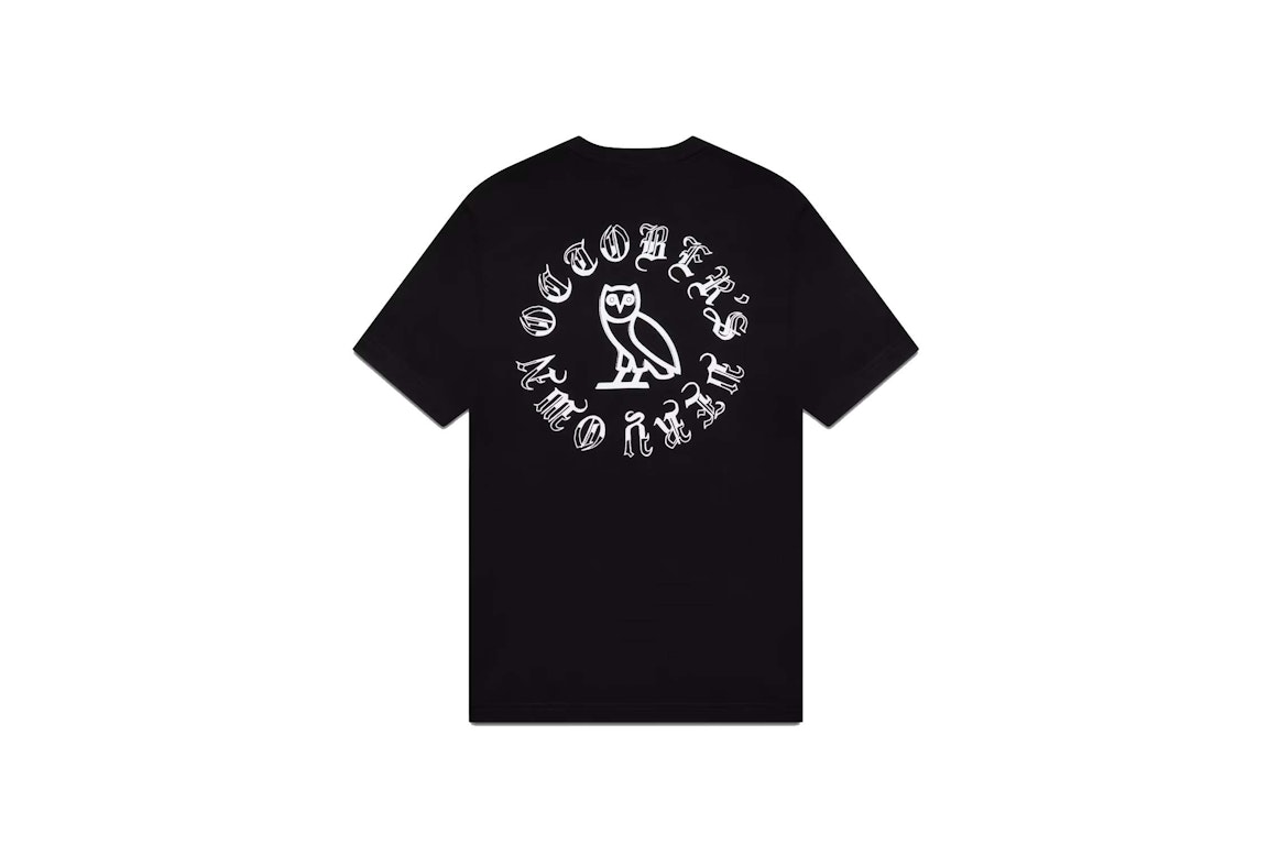 Pre-owned Ovo Old English Wordmark T-shirt Black